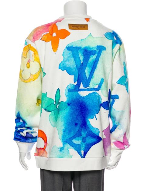 louis vuitton watercolor sweatshirt